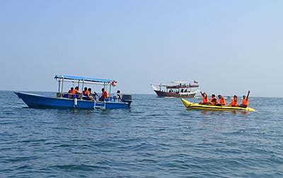 Musandam Khasab full day dhow cruise