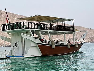 Musandam Khasab full day dhow cruise