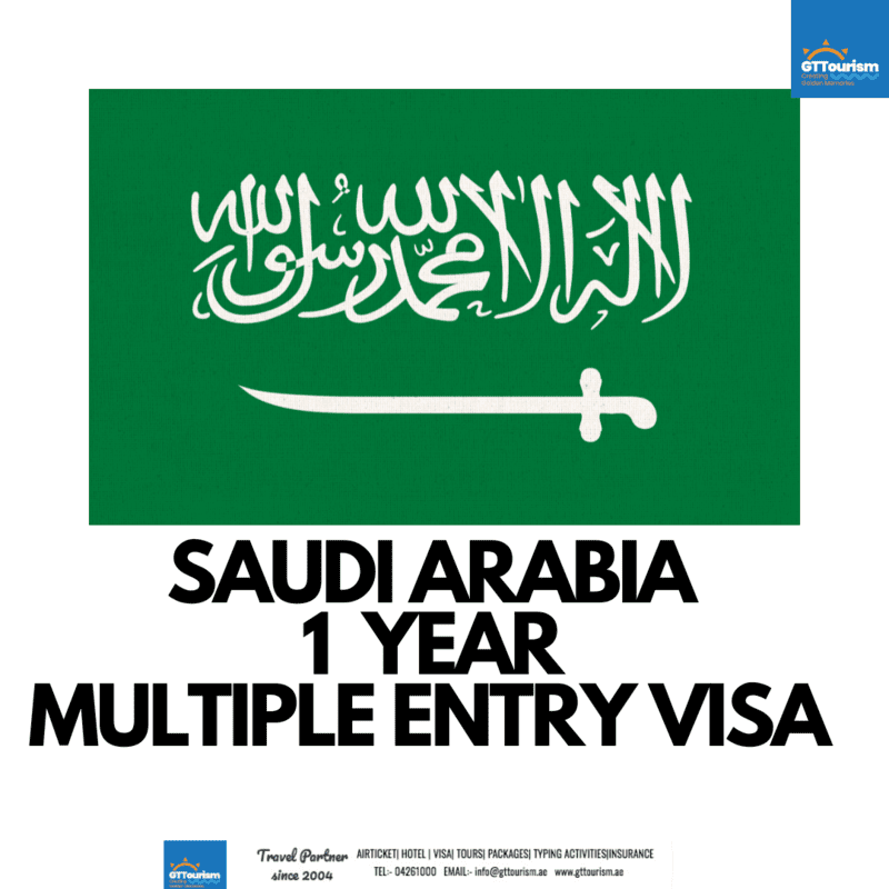 Saudi 1 year Multiple Entry Visa UAE Resident