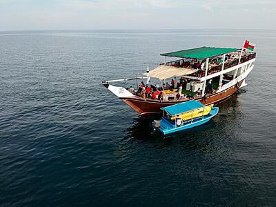 Musandam Khasab full day dhow cruise